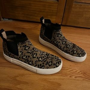 Platform slip on shoes